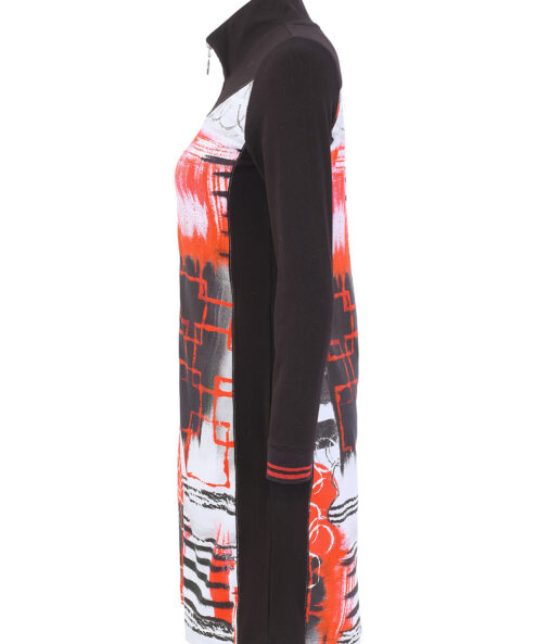 Dolcezza „Geo Stripes” zipzáras ruha - Image 4