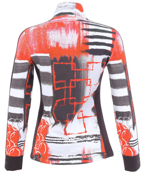 Dolcezza „Geo Stripes” cipzáras kabátka - Image 5