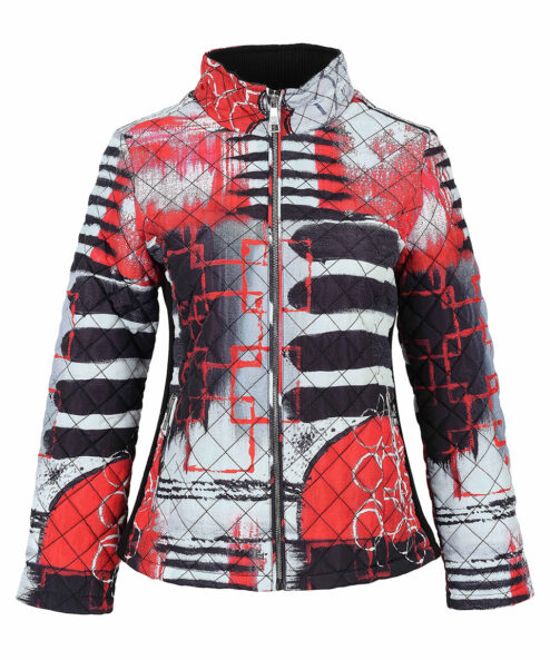 Dolcezza „Geo Stripes” kabát - Image 2