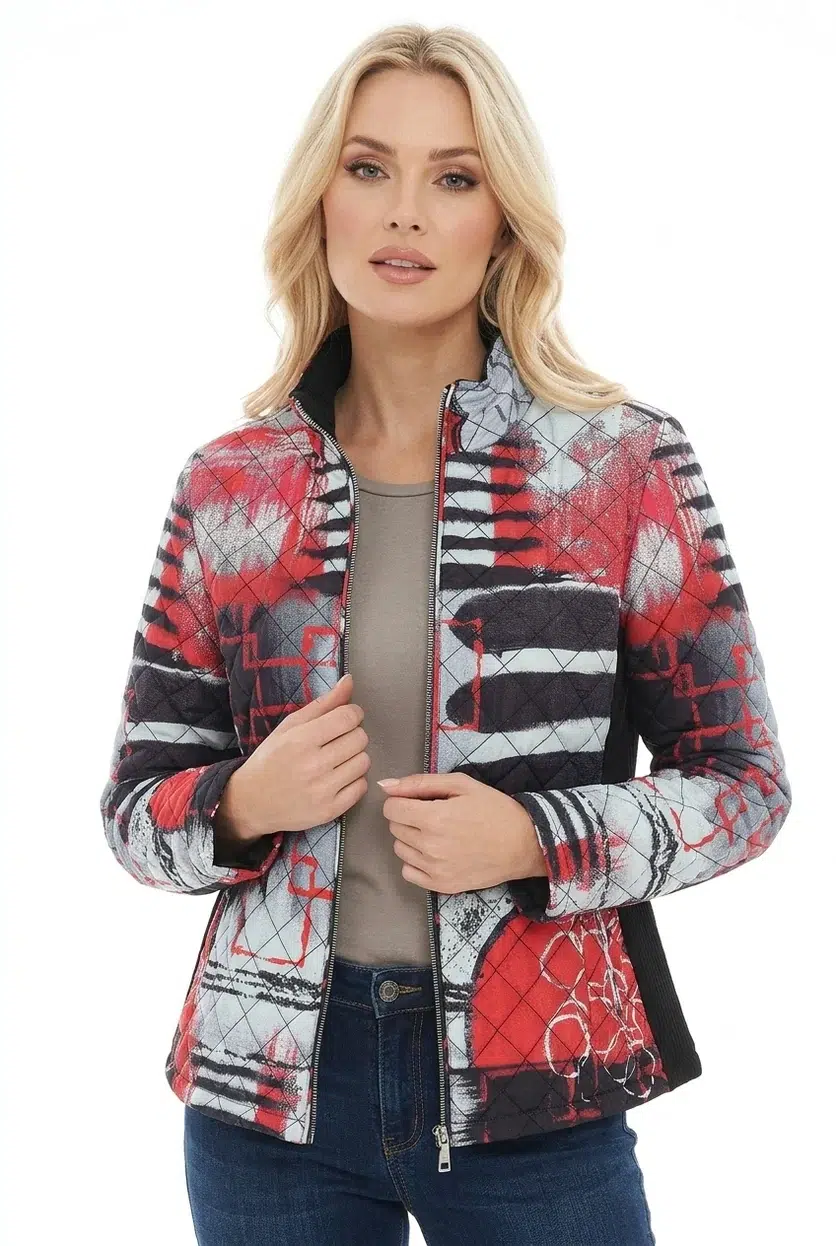 Dolcezza „Geo Stripes” kabát