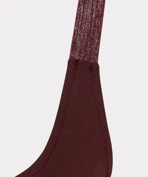 ESQUALO Lurex pántos felső bordó - Image 6