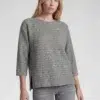 Rabe Rabe finom mintás felső szürke